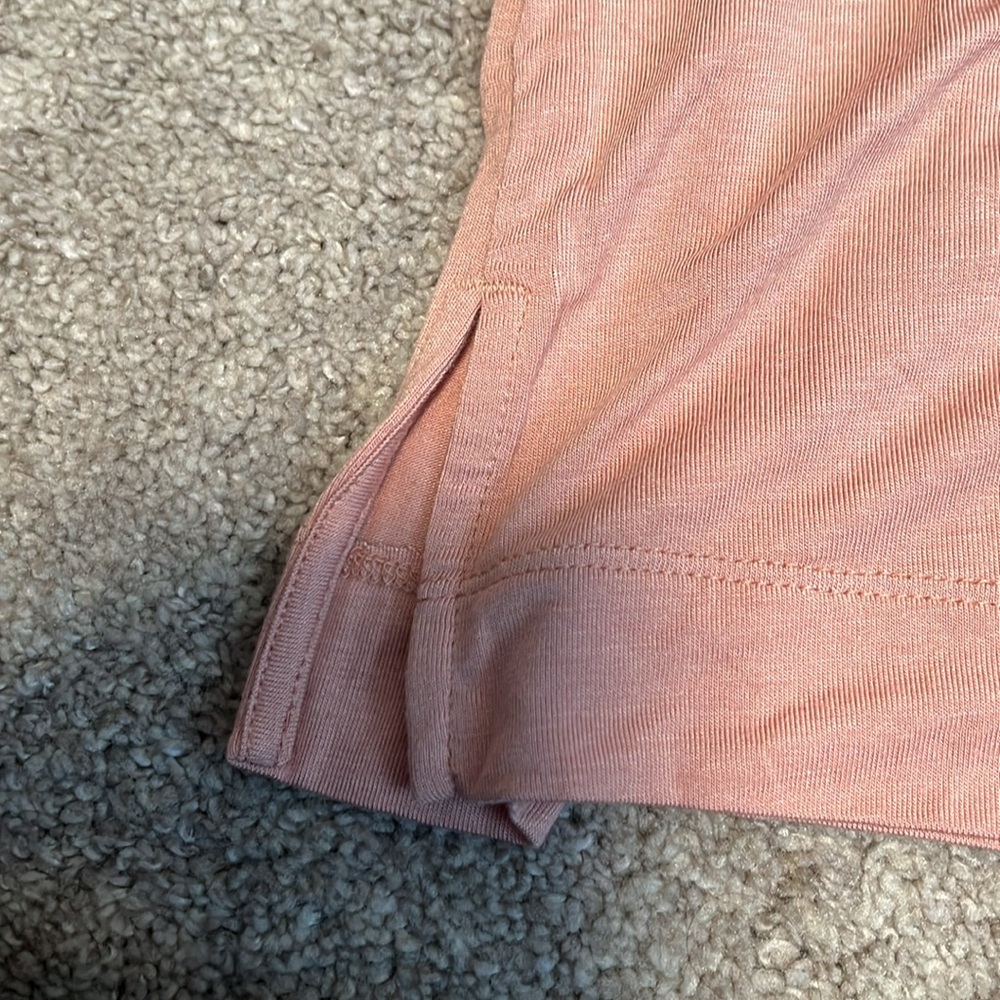 LOFT Petite long sleeved tee, peach, size LP NWT! - Picture 4 of 5